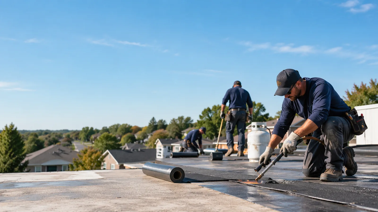 Flat Roof Leak Repair providers in Avery, TX